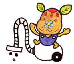 Fairy forest squirrel sticker #13924500