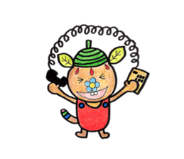 Fairy forest squirrel sticker #13924501