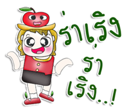 Mr. Jonatan. Love apple! ^__^ sticker #13924665