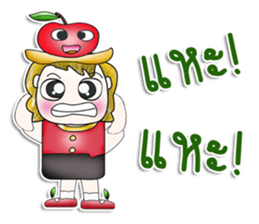 Mr. Jonatan. Love apple! ^__^ sticker #13924668