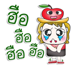 Mr. Jonatan. Love apple! ^__^ sticker #13924678