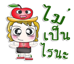 Mr. Jonatan. Love apple! ^__^ sticker #13924684