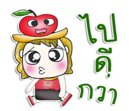 Mr. Jonatan. Love apple! ^__^ sticker #13924685