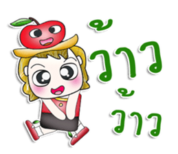 Mr. Jonatan. Love apple! ^__^ sticker #13924695