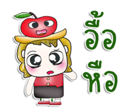 Mr. Jonatan. Love apple! ^__^ sticker #13924696