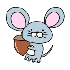 mouse chiuchiu sticker sticker #13925062