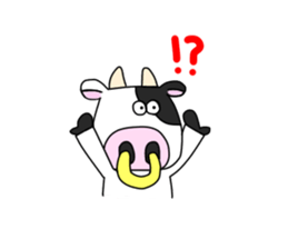 cow cow cow sticker #13925545