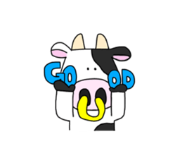 cow cow cow sticker #13925567