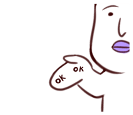 ok man sticker #13926109