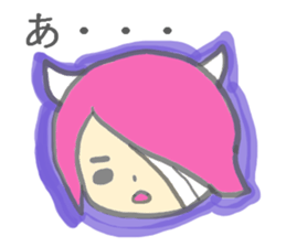 Child demon sticker #13926270