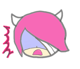 Child demon sticker #13926276