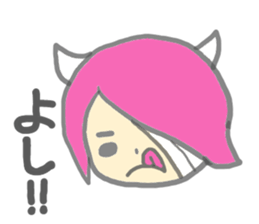 Child demon sticker #13926280