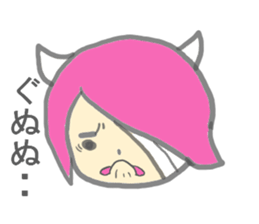 Child demon sticker #13926293