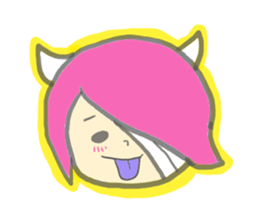 Child demon sticker #13926303