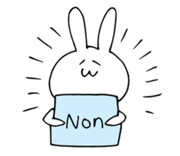 Usa-san sticker in French sticker #13926324