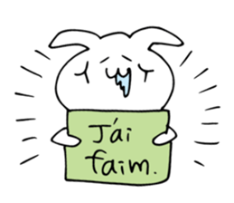 Usa-san sticker in French sticker #13926325