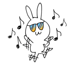 Usa-san sticker in French sticker #13926332