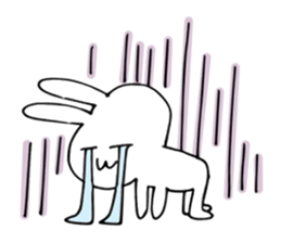 Usa-san sticker in French sticker #13926337