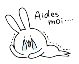 Usa-san sticker in French sticker #13926339