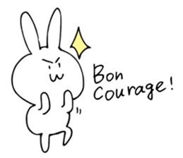 Usa-san sticker in French sticker #13926340