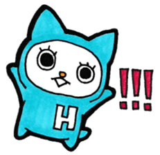 Sticker for the initial H sticker #13926398