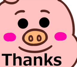 SIMPLE CUTE PIG(English ver) sticker #13926943