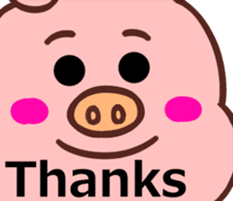 SIMPLE CUTE PIG(English ver) sticker #13926943