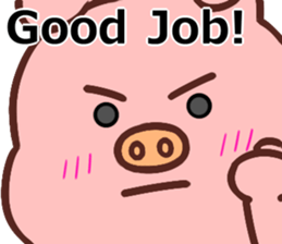 SIMPLE CUTE PIG(English ver) sticker #13926945