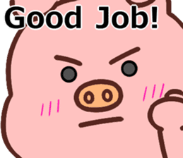SIMPLE CUTE PIG(English ver) sticker #13926945