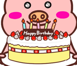 SIMPLE CUTE PIG(English ver) sticker #13926948