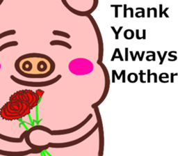 SIMPLE CUTE PIG(English ver) sticker #13926950