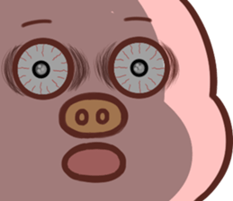 SIMPLE CUTE PIG(English ver) sticker #13926956