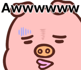SIMPLE CUTE PIG(English ver) sticker #13926958