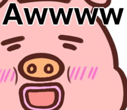 SIMPLE CUTE PIG(English ver) sticker #13926959