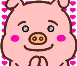 SIMPLE CUTE PIG(English ver) sticker #13926962