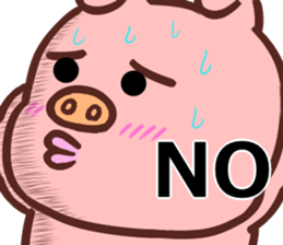 SIMPLE CUTE PIG(English ver) sticker #13926968