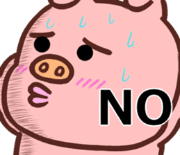 SIMPLE CUTE PIG(English ver) sticker #13926968