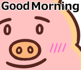 SIMPLE CUTE PIG(English ver) sticker #13926970