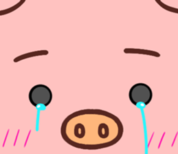 SIMPLE CUTE PIG(English ver) sticker #13926975
