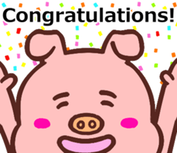 SIMPLE CUTE PIG(English ver) sticker #13926979