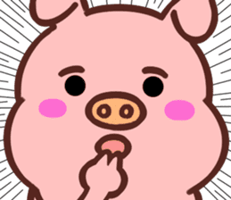 SIMPLE CUTE PIG(English ver) sticker #13926980