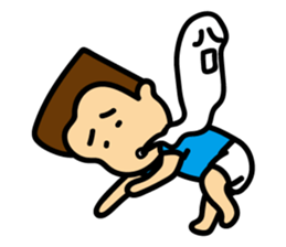 Cute Egg Brother sticker #13927072