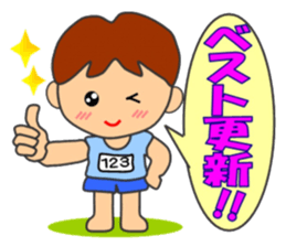 "HONWAKA" Track & Field Sticker part4 sticker #13927138