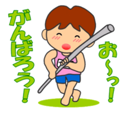 "HONWAKA" Track & Field Sticker part4 sticker #13927144