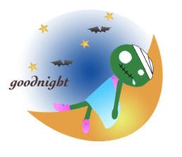 Zombie girls sticker sticker #13927439