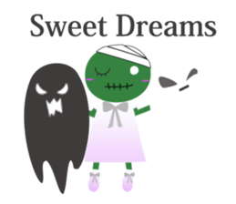 Zombie girls sticker sticker #13927440