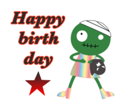 Zombie girls sticker sticker #13927463