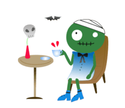 Zombie girls sticker sticker #13927468