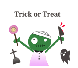 Zombie girls sticker sticker #13927476