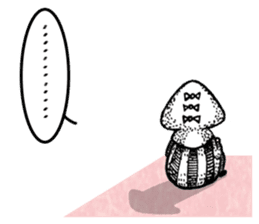 Big Wolve do not eat me! characters sticker #13927601